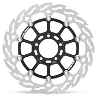 Moto Master Front Left Flame Floating Brake Disc for Kawasaki Ninja ZX-10RR 1000 2017-2025