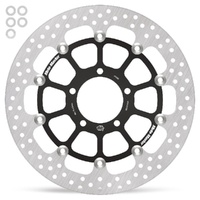 Moto Master Front Left Halo Floating Brake Disc for Kawasaki Ninja ZX-10R 1000 2016-2025