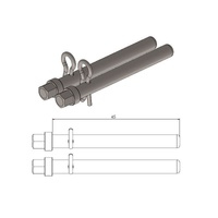 Moto Master Front Brake Pad Pin for Ducati Monster 750 1996-2002