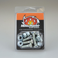 Moto Master 6 Piece Rear Disc Bolt Kit for Tm RACING MX 250 F 2001-2004