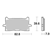 Brembo Honda CB1000GT 2026 Prime Front Sintered Brake Pad