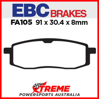 Yamaha TT 350 ITJ 85-89 EBC Organic Carbon Front Brake Pads, FA105TT