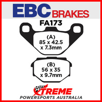 Cagiva W16 600 94-98 EBC Organic Rear Brake Pads, FA173