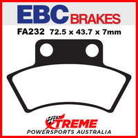 CF Moto CF 500 C/Force 11-15 EBC Organic Carbon Park Brake Pads, FA232TT