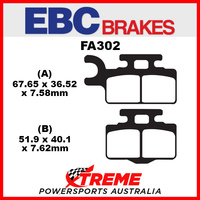 Kawasaki KX 65 00-17 EBC Organic Carbon Front Brake Pads, FA302TT