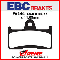 Yamaha LX 700-4A Quad 08-09 EBC Organic Carbon Rear Brake Pads, FA344TT