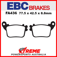 For Suzuki GSXR 1000 09-16 EBC Organic Rear Brake Pads FA436