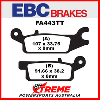 Yamaha YFM 550 Grizzly EPS 11-14 EBC Copper Sintered Brake Pads, FA443R