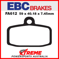 Sherco ST 125 13-14 EBC Copper Sintered Front Brake Pads, FA612R