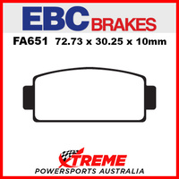 CF Moto CF 800 Z-Force 13-15 EBC Copper Sintered Rear Left Brake Pads, FA651R