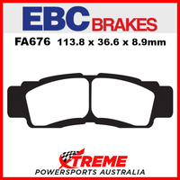 Yamaha YXR 100 R EPS 2016 EBC Organic Carbon Front Brake Pads, FA676TT