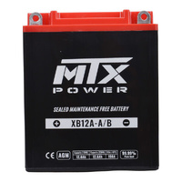 MTX Honda CB650C Custom 1979-1982 150CCA, 12AH AGM Power Battery