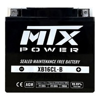 MTX Kawasaki JL650 SC 1991-1995 280CCA, 21AH AGM Power Battery
