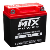 MTX Cagiva 125 Mito 2 Sports 1994-1997 120CCA, 9AH AGM Power Battery