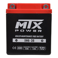 MTX Honda SL125 1971-1980 6AH AGM Power Battery