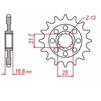 MTX 16 Tooth Front Sprocket for Honda CB500X 2013-2019