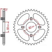 MTX 35 Tooth Rear Sprocket for Honda CT70 TRAIL 1969-1994