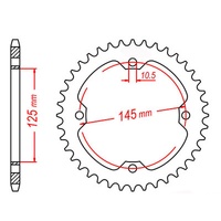 MTX 38 Tooth Rear Sprocket for Yamaha YFZ450 2WD 2004-2009