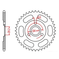 MTX 35 Tooth Rear Sprocket for Honda Z50 1969-1981