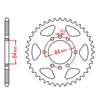 MTX 41 Tooth Rear Sprocket for Suzuki LTF160 Quadrunner 1990-2004