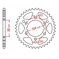 MTX 40 Tooth Rear Sprocket for Polaris Trail Blazer 250 1994