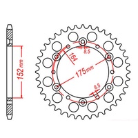 MTX 43 Tooth Rear Sprocket for Yamaha YZ490 1982-1990