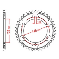 MTX 43 Tooth Rear Sprocket for Yamaha TDM850 1999-2001
