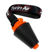 Twin Air Large Exhaust Plug W/ Cuts & Strap 27mm-50mm