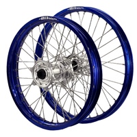 DID ENVY Blue/Silver 21/18 Wheel Set for Honda CR500R 1989-1994