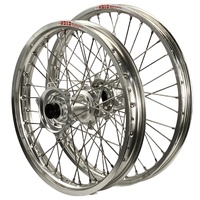 DID ENVY Silver/Silver 21/18 Wheel Set for Honda CR125R 1989-1994