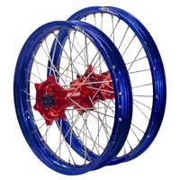 DID ENVY Blue/Red 21/19 Wheel Set for Honda CR500R 1989-1994