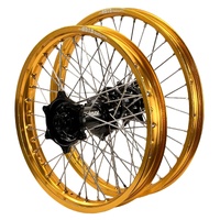 DID ENVY Gold/Black 21/19 Wheel Set for Honda CR500R 1989-1994