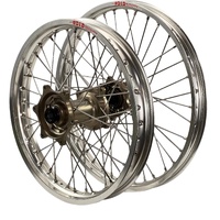 DID ENVY Silver/Factory 21/19 Wheel Set for Kawasaki KX125 1993-1998