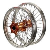 DID ENVY Silver/Copper 21/19 Wheel Set for Yamaha YZ250 1999-2002