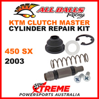 18-4001 KTM 450 SX 450SX 2003 Clutch Master Cylinder Rebuild Kit