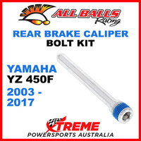All Balls 18-7004 Yamaha YZ450F YZ 450F 2003-2017 Rear Brake Caliper Bolt Kit