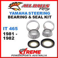 ALL BALLS 22-1004 STEERING HEAD STEM BEARING KIT YAMAHA IT465 IT 465 1981-1982