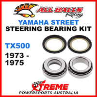 All Balls 22-1015 Yamaha TX500 TX 500 1973-1975 Steering Head Stem Bearing Kit