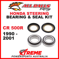 22-1018 Honda CR500R CR 500R 1990-2001 Steering Head Stem Bearing & Seal Kit