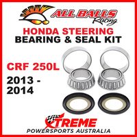 22-1021 Honda CRF250L CRF 250L 2013-2014 Steering Head Stem Bearing & Seal Kit