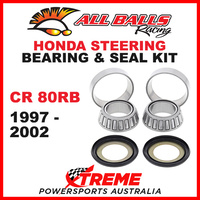 22-1021 Honda CR80RB CR 80RB 1997-2002 Steering Head Stem Bearing & Seal Kit