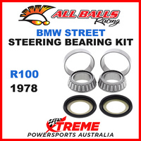 All Balls 22-1024 BMW R100 1978 Steering Head Stem Bearing Kit