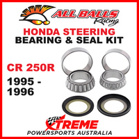 22-1030 Honda CR250R CR 250R 1995-1996 Steering Head Stem Bearing & Seal Kit