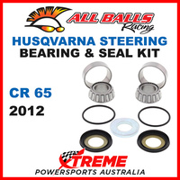 22-1047 Husqvarna CR65 CR 65 2012 Steering Head Stem Bearing & Seal Kit