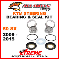 22-1047 KTM 50 SX 50SX 2009-2015 Steering Head Stem Bearing Kit MX Dirt Bike