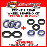 All Balls Yamaha YZ80 Big Wheel 94-01 Talon Hub Only, Front/Rear Wheel Bearings