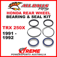 25-1320 Honda ATV TRX 250X 1991-1992 Rear Wheel Bearing Kit