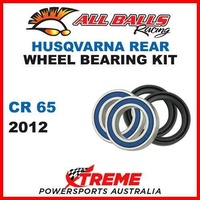 MX Rear Wheel Bearing Kit Husqvarna CR65 CR 65 2012 Dirt Bike, All Balls 25-1348
