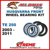 MX Front Wheel Bearing Kit Husqvarna TE250 TE 250 2003-2011 Moto, All Balls 25-1415