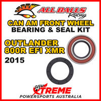 25-1516 ATV FRONT WHEEL BEARING KIT CAN AM OUTLANDER 800R EFI XMR 2015